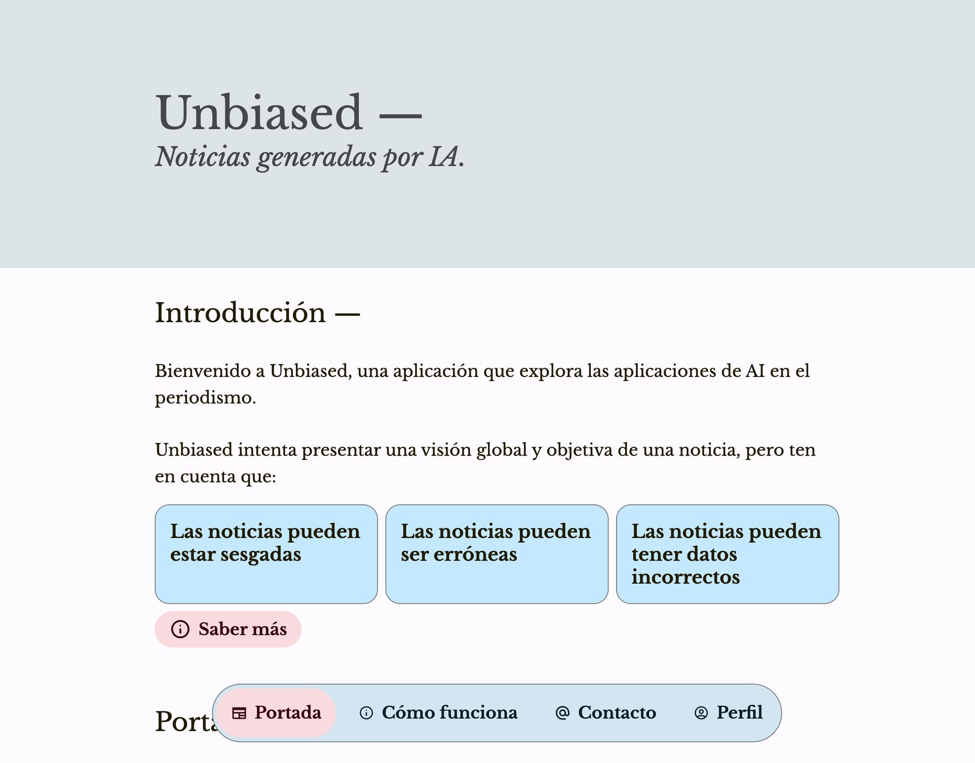 Unbiased
